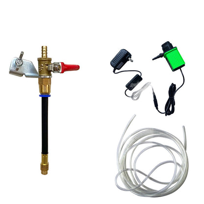 🔥50% Rabatt💦 Flexibler Sprühnebel für Schneidemaschinen – 2 Modi (Nebel/Strahl) – Aluminiumrohr, rostfrei – Universal-Wasserhahnadapter (13–23 mm)
