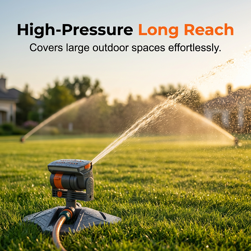 🌿 50% RABATT! 💦 Oszillierender Gartenregner – Verstellbare Sprühweite, hohe Reichweite & Filter – Ideal für Rasen & Beete – inkl. Flachboden/Erdspieß ☀️