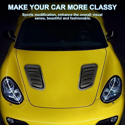 🚗 50% RABATT! 💨 Universelle Motorhaube Lüftungsschlitz-Dekoration – Sportliches Design, Einfache Montage & Perfekt Für Eine Individuelle Fahrzeugoptik ✨