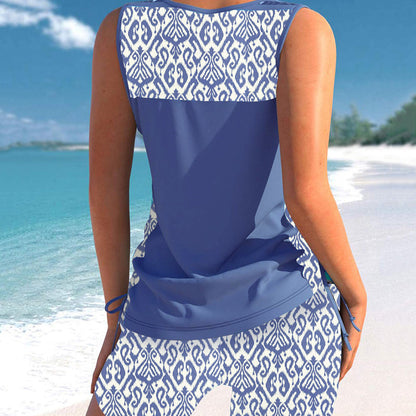 🔥50% Rabatt für begrenzte Zeit🏖️Zweiteiliger Bikini – hochtailliert mit Bandeau-Top – perfekt für den Strand👙