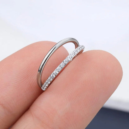 💎 50% RABATT! ✨ Diamant Nasenring Schmuck – Hochwertige Zirkonia, Hypoallergenes Material & Perfekt Für Einen Eleganten, Täglichen Look 👃