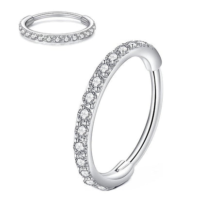 💎 50% RABATT! ✨ Diamant Nasenring Schmuck – Hochwertige Zirkonia, Hypoallergenes Material & Perfekt Für Einen Eleganten, Täglichen Look 👃