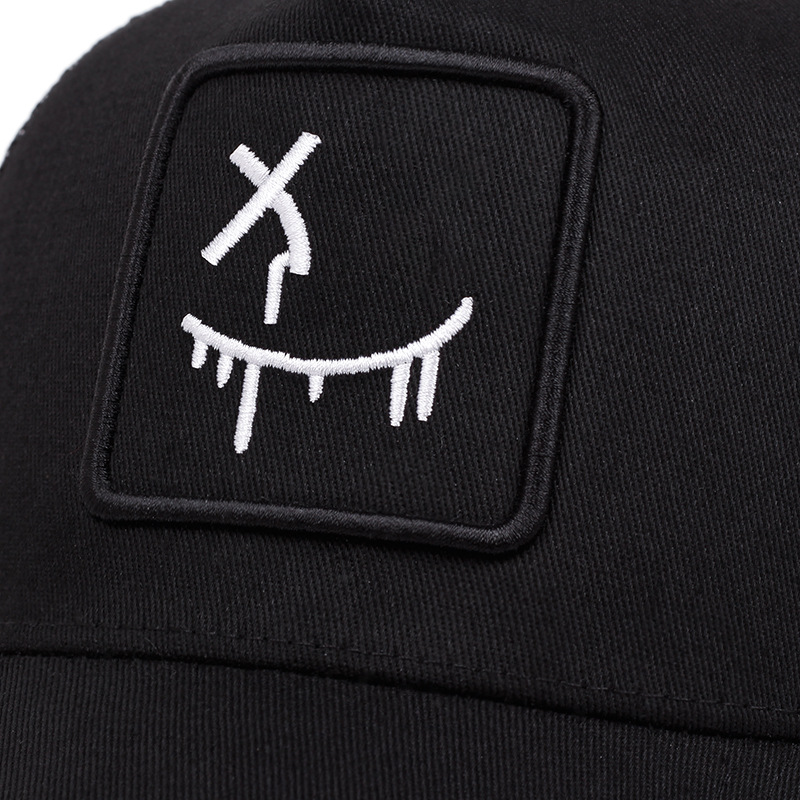 🔥Solange der Vorrat reicht 40 % Rabatt!🎉Unisex-Baseballkappe im Streetstyle mit Smiley-Motiv