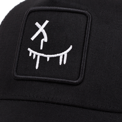 🔥Solange der Vorrat reicht 40 % Rabatt!🎉Unisex-Baseballkappe im Streetstyle mit Smiley-Motiv