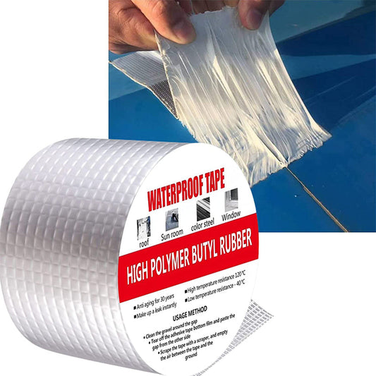 🔥Solange der Vorrat reicht 40 % Rabatt!🎉Hochbelastbares, wasserfestes Klebeband aus Aluminiumfolie