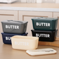 🧈 50% RABATT! 🍞 Große Butterdose aus Kunststoff mit Deckel & Integriertem Messer – Platzsparend, Frischhaltend & Ideal Für Die Küche 🏠