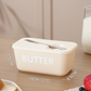 🧈 50% RABATT! 🍞 Große Butterdose aus Kunststoff mit Deckel & Integriertem Messer – Platzsparend, Frischhaltend & Ideal Für Die Küche 🏠