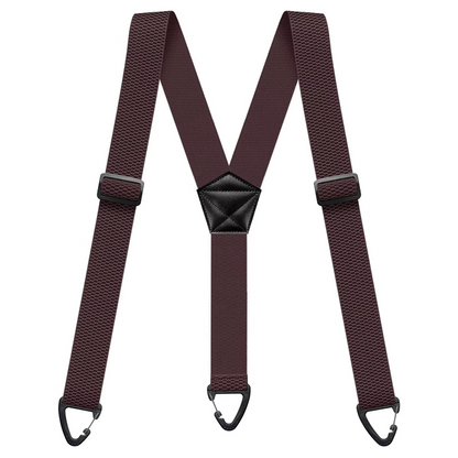 3,8 cm breiter Gurt mit Maiskorn-Muster – elastischer Karabiner-Gurt für Herren – ideal zum Klettern, Wandern & Outdoor-Aktivitäten⛰️🧗‍♂️