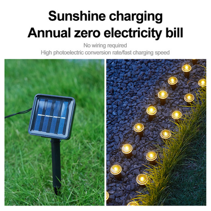 🔥Solange der Vorrat reicht 40 % Rabatt!🎉Solarbetriebene Gartenwegleuchten