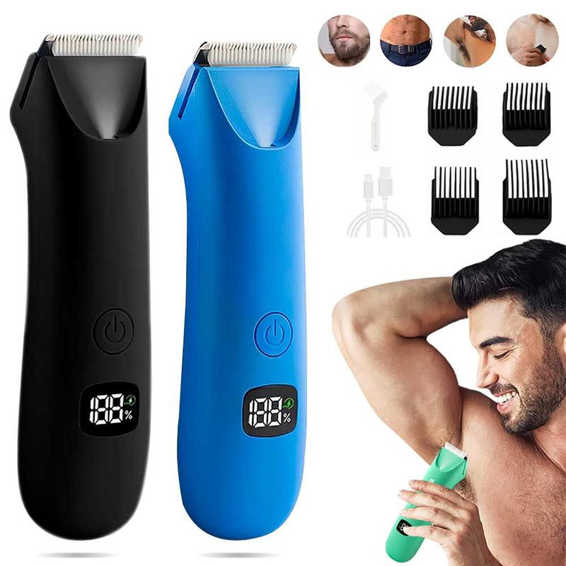🧔 Wiederaufladbarer Körperrasierer für Männer | Für die Nass- und Trockenrasur ✨