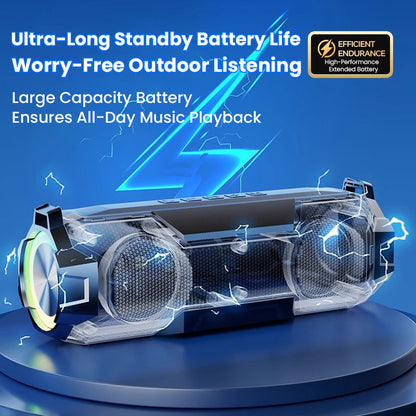 Wasserdichter tragbarer kabelloser Bluetooth-Lautsprecher