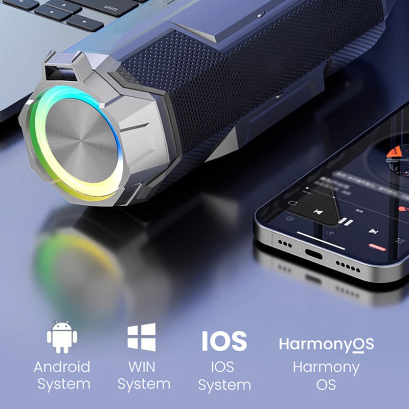Wasserdichter tragbarer kabelloser Bluetooth-Lautsprecher