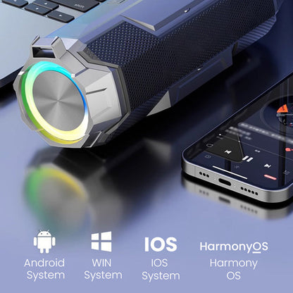 Wasserdichter tragbarer kabelloser Bluetooth-Lautsprecher