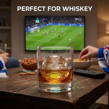 🔥 Silikon Eisballform in Fußballform – perfekte Eiswürfel für Sommerdrinks 🧊⚽✨