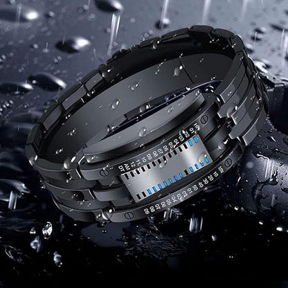 ⌚ LIMITED-TIME 50% RABATT! ✨ Herren Binary-Uhr – LED, Wasserdicht, Modern, Leicht ✨