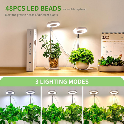 🔥Solange der Vorrat reicht 40 % Rabatt!🎉LED-Engelsring-Pflanzenwachstumslampe