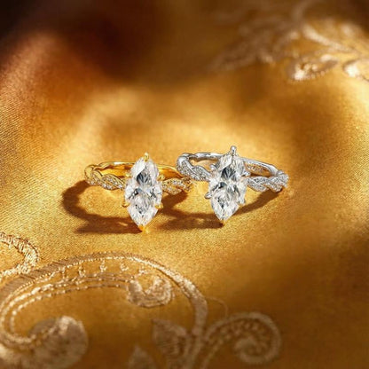🔥Solange der Vorrat reicht 40 % Rabatt!🎉Eleganter Ring mit funkelnden Zirkonia-Steinen