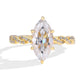 🔥Solange der Vorrat reicht 40 % Rabatt!🎉Eleganter Ring mit funkelnden Zirkonia-Steinen