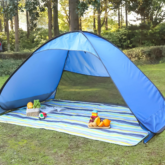 🔥Solange der Vorrat reicht 40 % Rabatt!🎉Sofort aufstellbares Strandzelt mit UV-Schutz