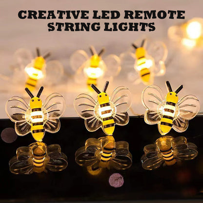 Creative LED Remote String Lights