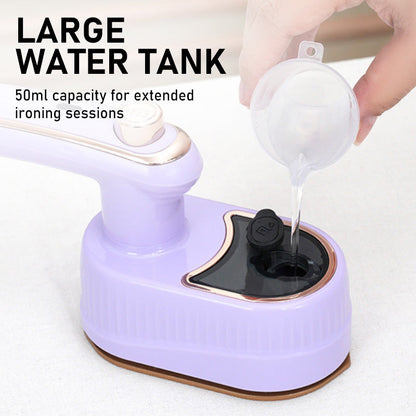 🔥Solange der Vorrat reicht 40 % Rabatt!🎉Mini zusammenklappbares Dampfbügeleisen für Kleidung