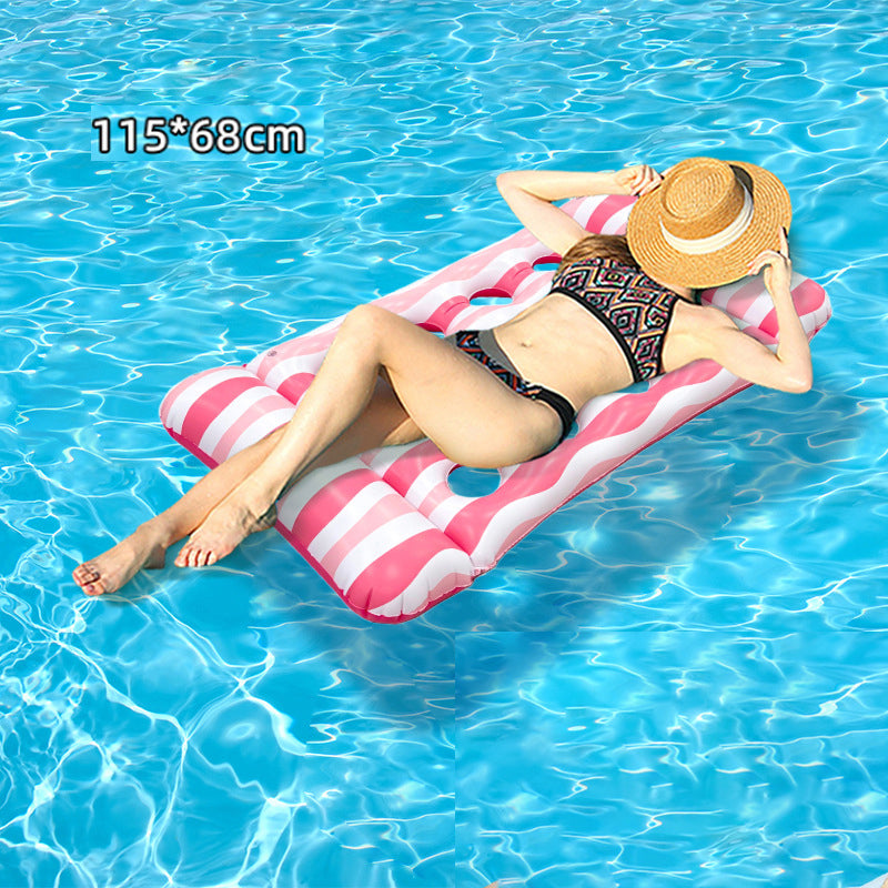 🔥Solange der Vorrat reicht 40 % Rabatt!🎉Aufblasbare Schwimmmatte aus verstärktem PVC