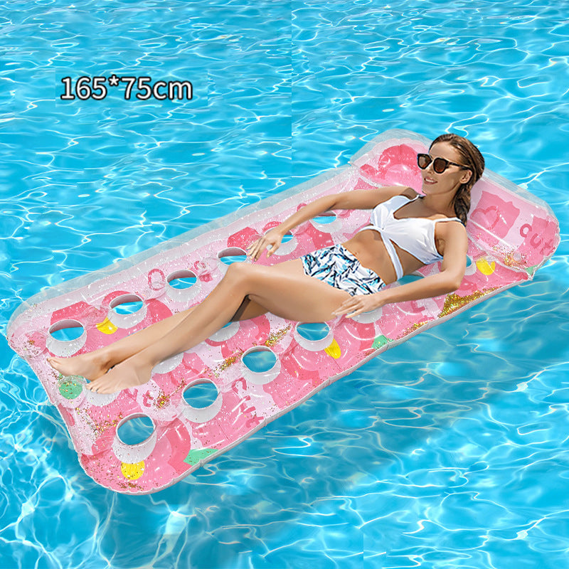 🔥Solange der Vorrat reicht 40 % Rabatt!🎉Aufblasbare Schwimmmatte aus verstärktem PVC