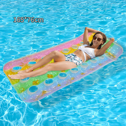 🔥Solange der Vorrat reicht 40 % Rabatt!🎉Aufblasbare Schwimmmatte aus verstärktem PVC