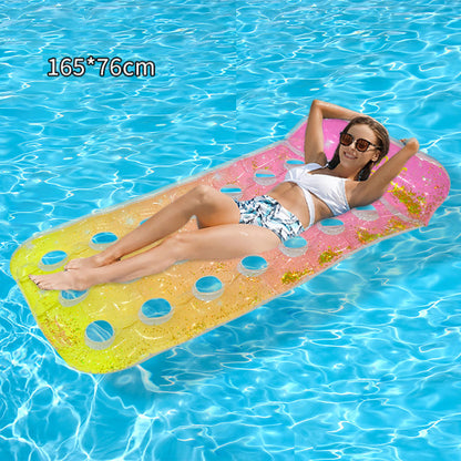 🔥Solange der Vorrat reicht 40 % Rabatt!🎉Aufblasbare Schwimmmatte aus verstärktem PVC