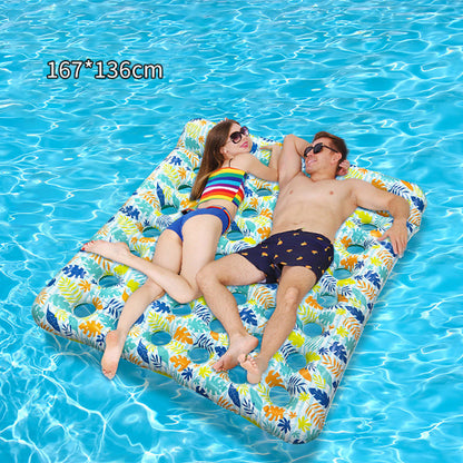 🔥Solange der Vorrat reicht 40 % Rabatt!🎉Aufblasbare Schwimmmatte aus verstärktem PVC