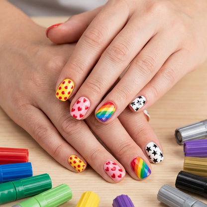 💥50% RABATT! 💅 Nageldesign-Pen mit 2-in-1 Spitze – Präzise Linien & Details – Ideal für zu Hause oder unterwegs – saubere, professionelle Nagelkunst ohne großen Aufwand ✨
