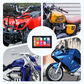🏍️ LIMITED-TIME 50% RABATT! 📹 Motorrad-Dashcam mit CarPlay – IPX6 Wasserdicht, Dual-Kamera, Drahtlos 🎥