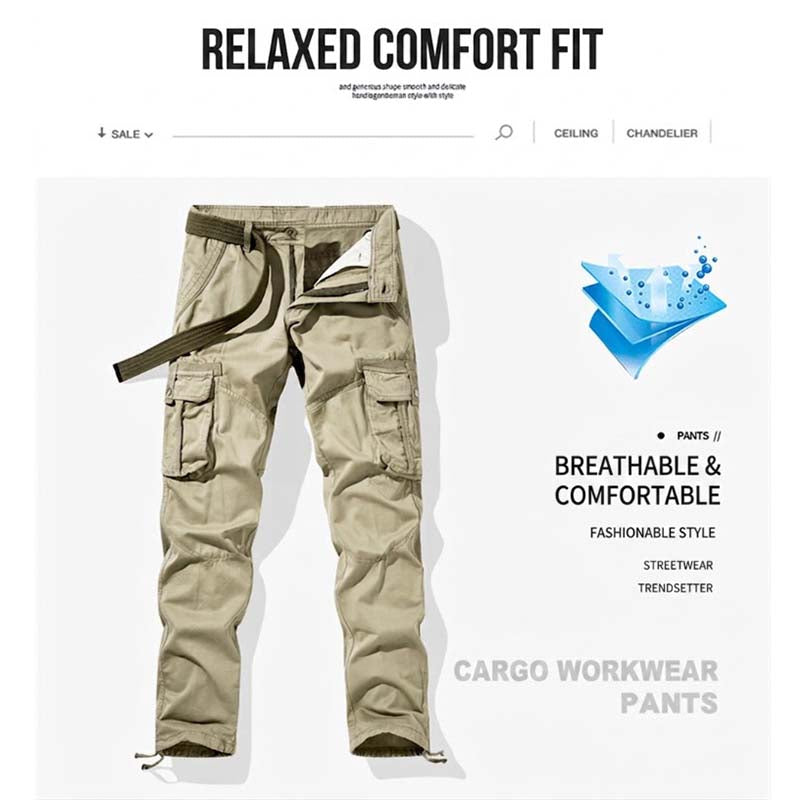 🔥Solange der Vorrat reicht 40 % Rabatt!🎉Klassische taktische Cargohose für Herren