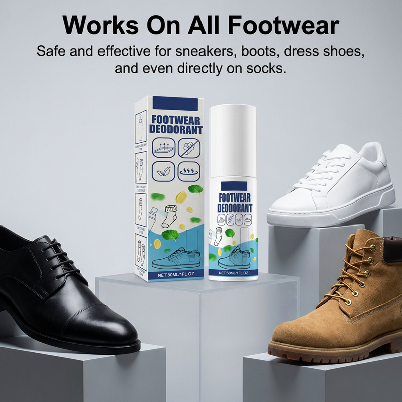 🔥Solange der Vorrat reicht 40 % Rabatt!🎉Deodorant-Spray für Schuhe und Socken