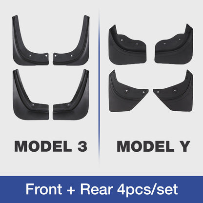 🚗 50% RABATT! 🧼 Unsichtbare Schmutzfänger für Model 3 & Y – Präzisionspassform, Schutz Vor Schlamm & Kies, Perfekt Für Saubere Türkanten & Kotflügel 🛡️