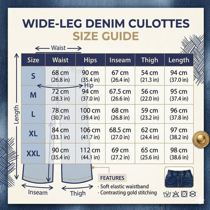 Weite Damen-Crop-Jeans – mit Gummibund – bequem & modisch