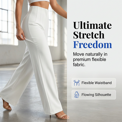 👖 50% Rabatt: Damen High-Waist Weite Hose | Elegant & Bequem für Büro & Alltag ✨