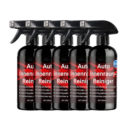 🚗 KAUFE 2, ERHALTE 1 GRATIS! 🧼 Universeller Innenraumreiniger für Autos – Entfernt Schmutz & Flecken, Sicher Für Polster, Kunststoff & Leder 🏠