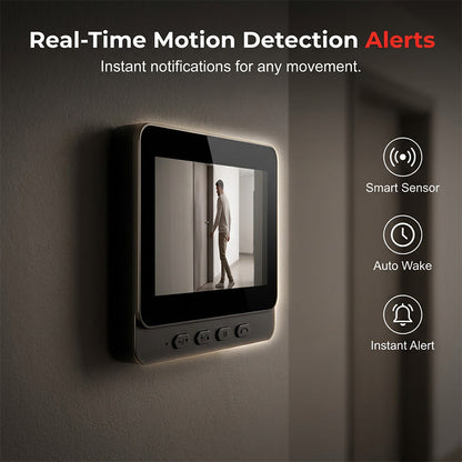 🚪📺 70% RABATT! Intelligente Video-Türklingel mit 4,3-Zoll-Display – WLAN, Nachtsicht & Zwei-Wege-Audio für maximale Sicherheit ✨