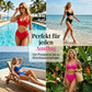 🏄‍♀️Neues Modell 2026-Bestseller-👙Sexy zweiteiliges Damen-Bikini-Set mit Schnürung