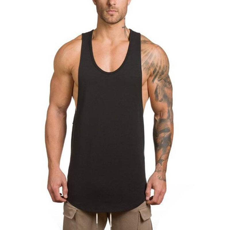 🔥Solange der Vorrat reicht 40 % Rabatt!🎉Herren-Tanktop „Muscle Fitness“ mit Spaghettiträgern