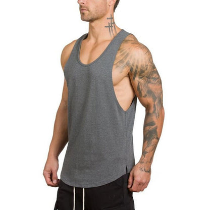 🔥Solange der Vorrat reicht 40 % Rabatt!🎉Herren-Tanktop „Muscle Fitness“ mit Spaghettiträgern