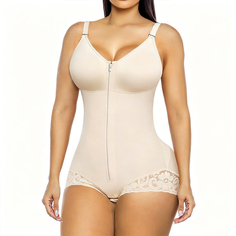 Bauchweg-Formshaping-Bodysuit – Taillenkontrolle, Po-Lifting, starke Kompression – figurschmeichelnd, auch in großen Größen✨👗