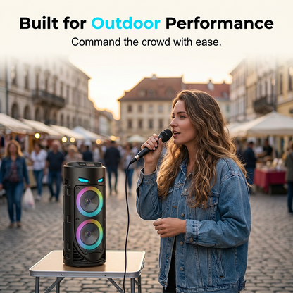 📢Mid-Season Sale: −50% nur für kurze Zeit⏰🔊 Multifunktionaler Bluetooth-Lautsprecher für Outdoor – leistungsstark, kabellos & ideal für Gartenpartys, Camping & Sport 🎵🌿