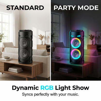 📢Mid-Season Sale: −50% nur für kurze Zeit⏰🔊 Multifunktionaler Bluetooth-Lautsprecher für Outdoor – leistungsstark, kabellos & ideal für Gartenpartys, Camping & Sport 🎵🌿