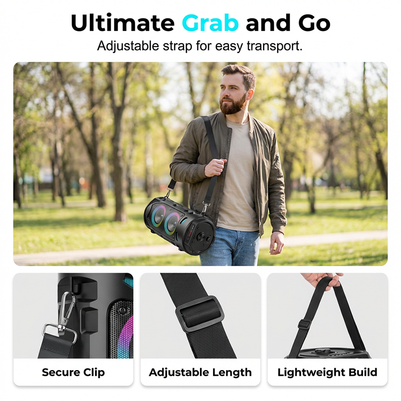 📢Mid-Season Sale: −50% nur für kurze Zeit⏰🔊 Multifunktionaler Bluetooth-Lautsprecher für Outdoor – leistungsstark, kabellos & ideal für Gartenpartys, Camping & Sport 🎵🌿