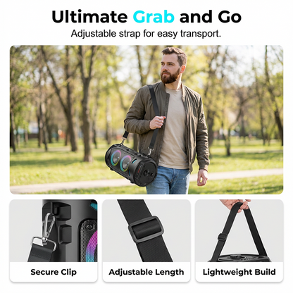 📢Mid-Season Sale: −50% nur für kurze Zeit⏰🔊 Multifunktionaler Bluetooth-Lautsprecher für Outdoor – leistungsstark, kabellos & ideal für Gartenpartys, Camping & Sport 🎵🌿