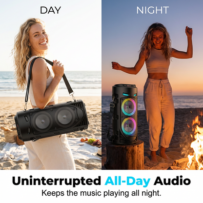 📢Mid-Season Sale: −50% nur für kurze Zeit⏰🔊 Multifunktionaler Bluetooth-Lautsprecher für Outdoor – leistungsstark, kabellos & ideal für Gartenpartys, Camping & Sport 🎵🌿
