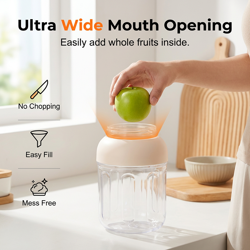 🥤 50% RABATT! ⚡ Tragbarer Personal-Blender für Shakes & Smoothies – USB wiederaufladbar, kompakt & leistungsstark – Perfekt für unterwegs, Fitness & Büro 🏋️‍♂️