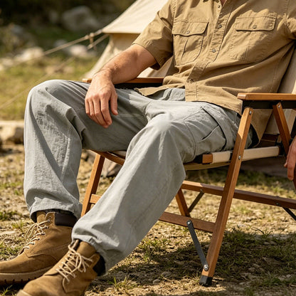 🔥Solange der Vorrat reicht 40 % Rabatt!🎉Lässiger Komfort: Cargo-Hose aus Baumwolle & Leinen 🌿✨